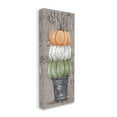 thumbnail image 2 of Stupell Industries Rustic Pumpkin Gourd Harvest Produce Grain Pattern Canvas Wall Art, 17 x 40, Design by Julie Norkus, 2 of 5