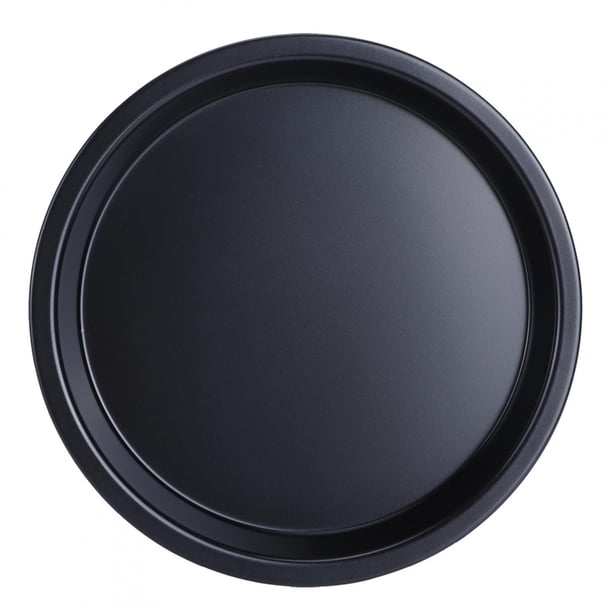 Plato para pizza, molde redondo para pizza Molde antiadherente para pasteles y pan Molde para hornear de acero al carbono Bandeja para sartenes Utensilios de cocina para hornear(6in)