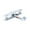 light blue, variant on Colcolo 1:48 Construction Kits Airplane Model Desk Decor Birthday Gift Assemble for Kids light blue