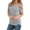 GY2, variant on SXCXLSA Women's Cold Shoulder Cotton Look Top, Solid Color Summer Blouse