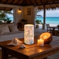 thumbnail image 4 of TONGYIJIA Seashell LED Candle, Beach Theme Flameless Light Sea Decor Battery Powered with Remote for Summer Party Table Centerpiece, 4 of 6