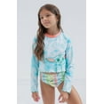 thumbnail image 4 of Star Wars The Child UPF 50+ Rash Guard Bikini Bottom Tie Dye Toddler to Big Kid, 4 of 5