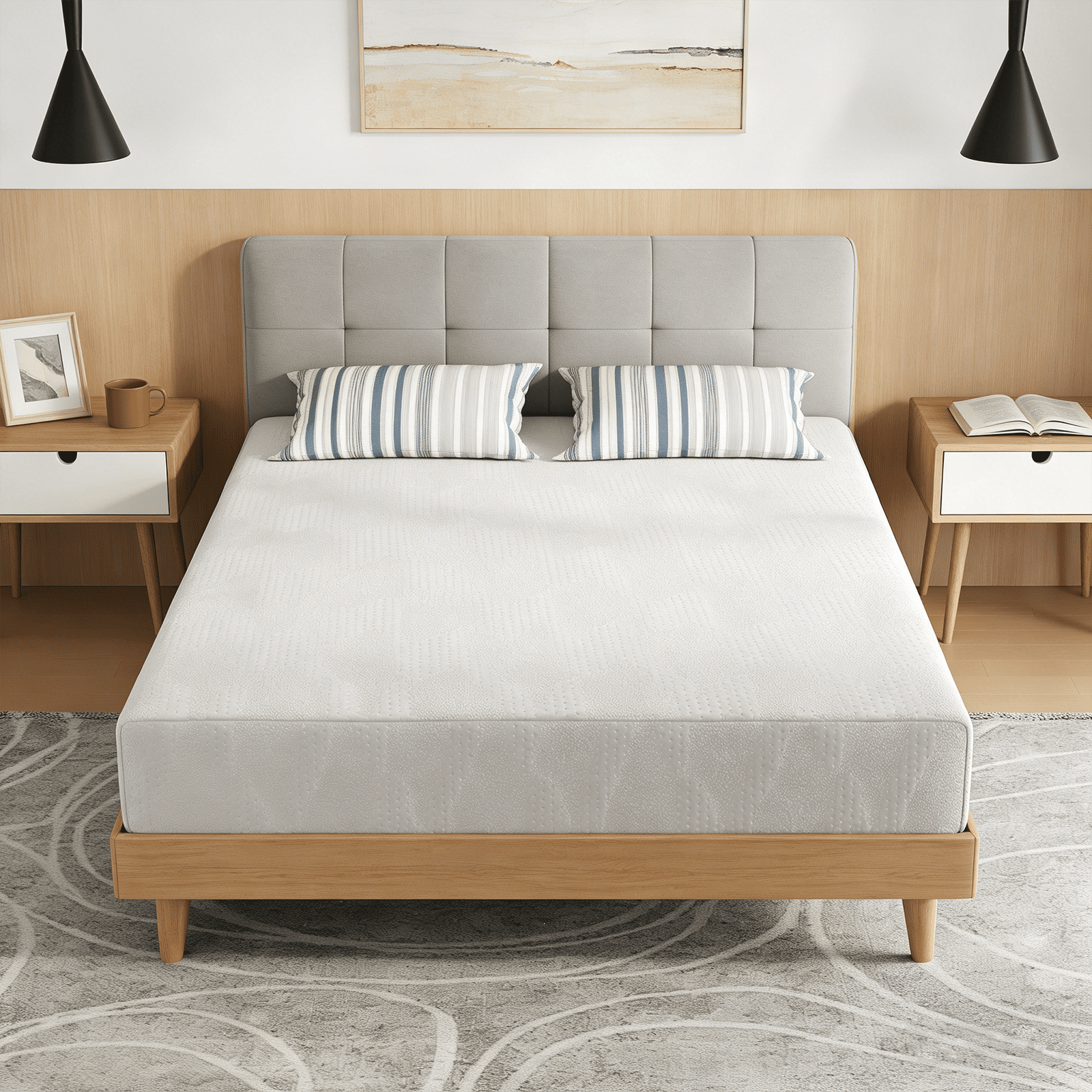 Avenco Full Size Memory Foam Mattress 10 inch Bed in a Box Medium Soft