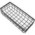 Tersarium Rectangular Metal Storage Wire Basket Bathroom Wall Shower
