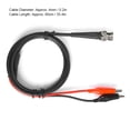 thumbnail image 1 of Accesorios Cable De Clip BNC, Cable Coaxial De Clip BNC De 90 Cm Y 50 Ohmios, Prueba De Línea De Prueba De Generador De Señal, 1 of 7