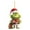 D, variant on Christmas Tree Green Monster Decoration, 3.54Inch Christmas Tree Funny Greeninch Acrylic Pendant Cute Cartoon Xmas Mini Tree Hanging Ornament Decoration Accessories for Xmas Party Supplies