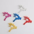 thumbnail image 7 of Shoreew 10Pcs Plastic Reindeer Hanging Ornaments Christmas Tree Glitter Elk Decorations Holiday Party Xmas Gifts, 7 of 7