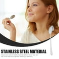 thumbnail image 2 of UPOUART 6Pcs 4.72X1.18X0.39in Stainless Steel Spoon For Daily And Party Use, 2 of 8