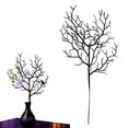 thumbnail image 3 of Artificial Black Twig Branches Picks,Halloween Dead Branch Decor for Vase Arrangement,Fake Dry Stems for Wreath Making and Table Centerpiece,Eerie Scene Decoration, 3 of 8
