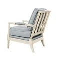 thumbnail image 5 of Madison Park Donohue Traditional Fabric/Wood Accent Arm Chair in Blue/Cream, 5 of 8
