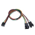thumbnail image 4 of Cable de conector de ventilador para PC 1 A 2 Ways Connector PWM Fan Fuente De Alimentación Y Splitter Extension Cable 30CM Magideal Cable de conector de ventilador para PC, 4 of 7