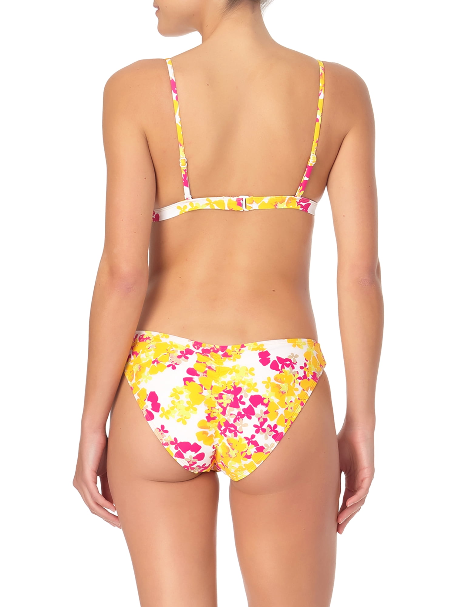 Endless Waves Junior's Flower Girl Triangle Top Swimsuit
