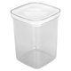 thumbnail image 3 of Caja de almacenamiento de alimentos para cocina, recipiente hermético para almacenamiento de alimentos, tanque transparente sellado con tapa para arroz de grano mixto, blanco, 1300ml, 3 of 14