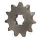 thumbnail image 2 of Piñón de bicicleta 428 11T 17 mm, acero al carbono, fácil de instalar, resistente, universal, para cadena de motor de bicicleta., 2 of 14