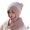 G, variant on Women Winter Beanies Knitted Hat Thickened Cap With Warm Mask And Neck Scarf P5X6