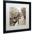 thumbnail image 2 of Trademark Fine Art "Venezia V" Canvas Art by Alan Blaustein, White Matte, Black Frame, 2 of 4