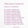 thumbnail image 3 of CafePress - What Cancer Cannot Do Poem Golf Shirt - Golf Shirt, Pique Knit Golf Polo, 3 of 4
