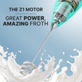 thumbnail image 4 of Batidor portátil Milk Frother Zulay Kitchen Tornado Caribbean Aqua, 4 of 7