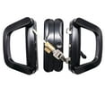 thumbnail image 3 of Patio Sliding Door Handle Set with Keys Replacement Handle Lock Set Black, 3 of 8