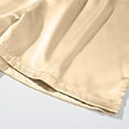 thumbnail image 5 of RYDCOT Mens Satin Boxer Shorts Silk Pajama Bottom Lounge Sleep Shorts for Men Beige, 5 of 7