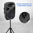 thumbnail image 7 of LyxPro 12" Inch PA Speaker Powered Active System with Equalizer, Bluetooth, Many Input Options, 7 of 7