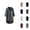 Dark Gray, variant on Plus Size Blouse Linen – Locker sitzende Tunika Bluse 3/4‑Arm Casual Spring & Summer Blouses in XL Womens Loose Buttons Down Pocket Tops Solid Long Sleeve Shirt