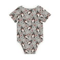 thumbnail image 2 of Daiia Halloween Gnome Printed Unisex-Baby Short Sleeve Onesies Bodysuits Baby Climbing Clothes Soft and Comfortable Romper with Expandable Shoulder Design-3 Months, 2 of 8