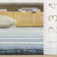 thumbnail image 5 of Safavieh Genre Tara Geometric Striped Area Rug, Blue/Ivory, 5' x 8', 5 of 11