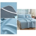 thumbnail image 1 of Fiber Blanket Washable Air Conditioning Bed Mat Breathable Soft Comfortable Summer Sleeping Sheet For Home, 1 of 5