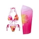 thumbnail image 1 of Trajes de Baño de Mujer con Pantalones Cortos Dos Piezas Impreso Conjunto Largo Torso Tanque Desmontable Sostén Acolchado para la Fiesta de la Piscina de la Playa, 1 of 5