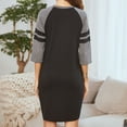 thumbnail image 6 of Kiplyki New Arrivals Sleepwear for Women Fashion Dress Short Sleeve Warm Home Print Pajamas, 6 of 8