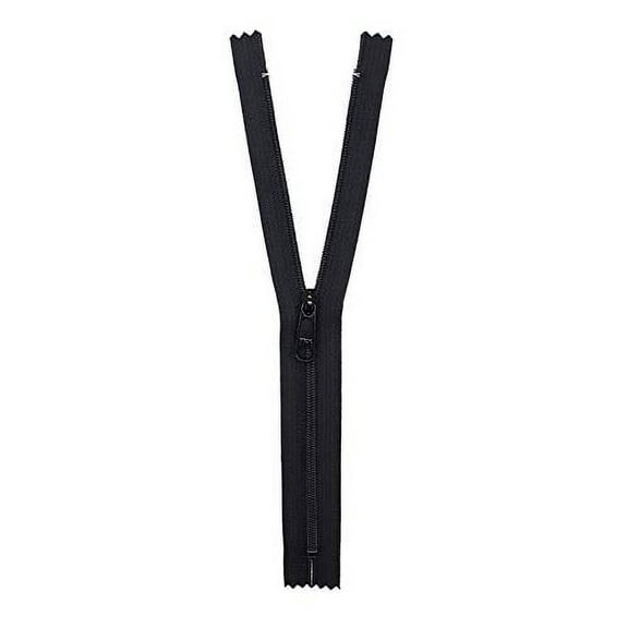 YKK Black #4.5 Handbag - Extra-Long Pull Zipper (5 Zippers Per Pack) (48" Inches)