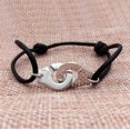 thumbnail image 3 of Bracelets 925 sterling silver handcuff bracelet (HTOOQ), 3 of 5