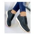 thumbnail image 3 of Difumos Women Lightweight Low Top Casual Shoes Breathable Non-Slip Sneakers Work Flats Black 8.5, 3 of 3