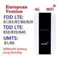 thumbnail image 2 of Enrutador 4G Indicador LED de pantalla LCD de punto de acceso móvil M10 4G con ranura para tarjeta para viajes al aire libre FLhrweasw El nuevo, 2 of 9