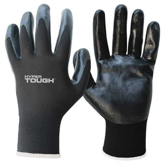 Guante Elástico Hyper Tough Recubierto con Nitrilo Mediano