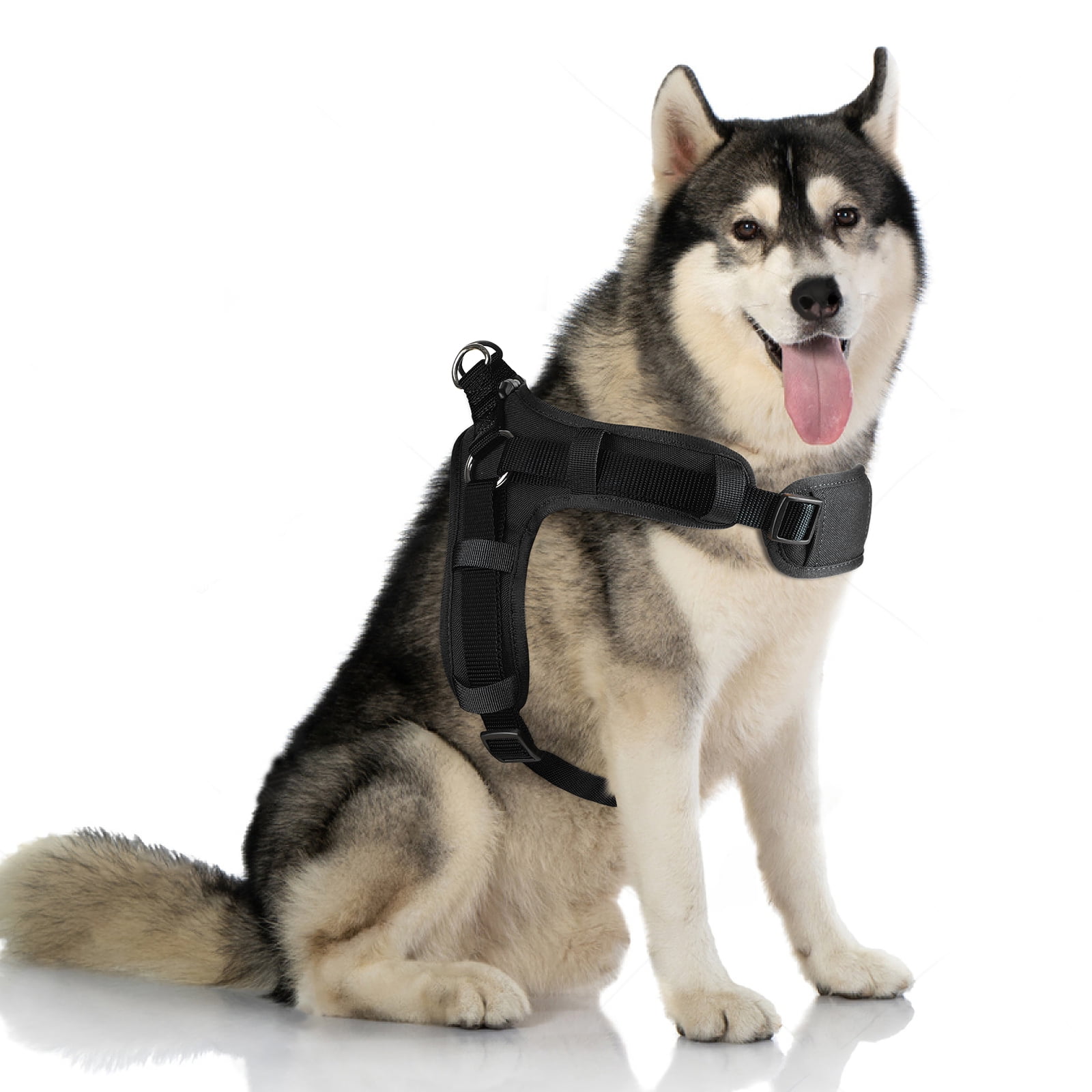 MASBRILL Adjustable Breathable Dog Harness, Mesh Dog Vest with