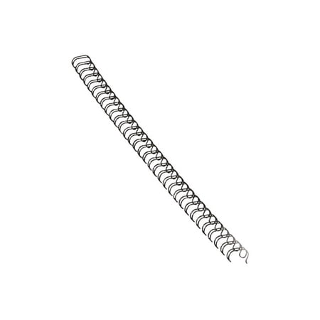 Fellowes - 0.39 in - 11.7 in - 34 rings - A4 (8.25 in x 11.7 in) - 80 sheets - black - 100 pcs. binding wire - for Fellowes Galaxy E, Galaxy Wire, Quasar 130