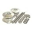 thumbnail image 3 of Quik-Latch QL-38L-LP/P Polished Lockable Push Button Release Hood Pin Kit, 3 of 3