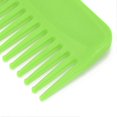 thumbnail image 3 of Peignes à dents larges, démêlants, sans manche, pour cheveux secs et humides, pour salon de coiffure, vert, 3 of 4