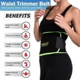 thumbnail image 7 of FITVALEN Sweat Waist Trainer Trimmer for Women Tummy Control Girdle Neoprene Ab Slimming Belt Sauna Suit, 7 of 7