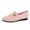 Pink, variant on Women Ballet Flats Wedding Ballerina Shoes Foldable Comfort Slip on Flat Shoes Blue 6.5