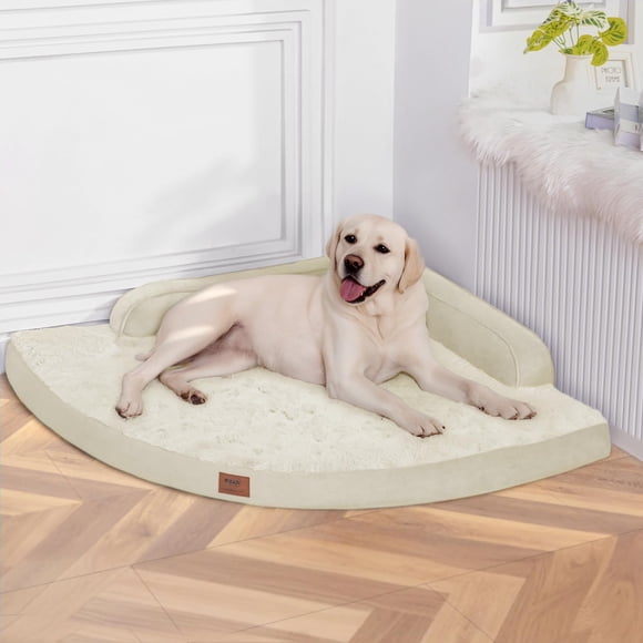 Cama ortopédica para perro MEKIY XXL con funda impermeable y removible