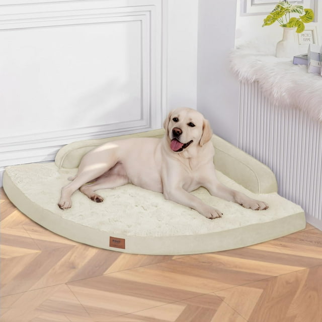 Cama ortopédica para perro MEKIY XXL con funda impermeable y removible