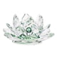 thumbnail image 1 of Billuyoard Pisapapeles artesanales de flor de loto de cristal modelo de loto de cristal amarillo Kits de decoración para fiestas Verde, 1 of 1
