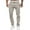 Khaki, variant on KDFJPTH Mens Pants Casual Pant With Stretch Solid Khaki M