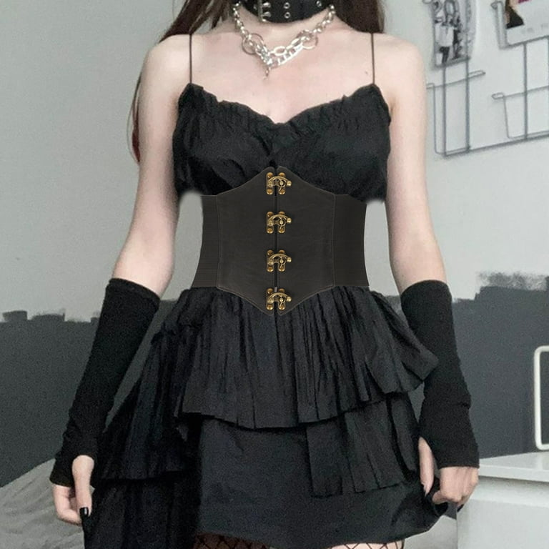 white christmas dresses Black Waist Trainer Corset Belt main image 0