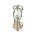 thumbnail image 2 of BLISSFUL STEP T Strap Rhines Ankle Strap Stiletto Heels Sandals for Women, 2 of 6