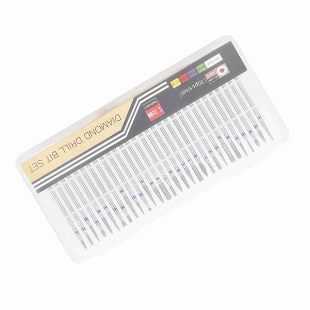 Kit de Taladro de DecorAció de Umas Con Cabezal de Pulido de Diamante, Juego de Herramientas de Manicura para Taladro Eleccico de Unas, Accesorios