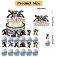 thumbnail image 3 of 32 Pcs For Transformers One Theme Party Decorations,With 5*3ft Birthday Backdrop Decorations,18 Balloons,13 Cupcake Toppers,for Birthday Party Decorations, 3 of 4